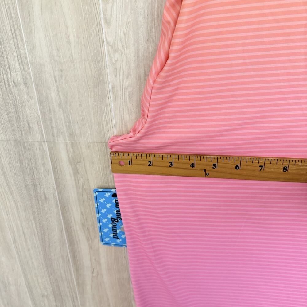 NWT Birdie Bound Polo Shirt Mens Large Ombre Pink Color Golf Casual Short Sleeve - Picture 7 of 11